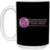 Lavenders Funeral Service 21504 15 oz. White Mug