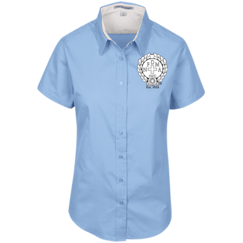 NFD&MA L508 Port Authority Ladies' Short Sleeve Easy Care Shirt