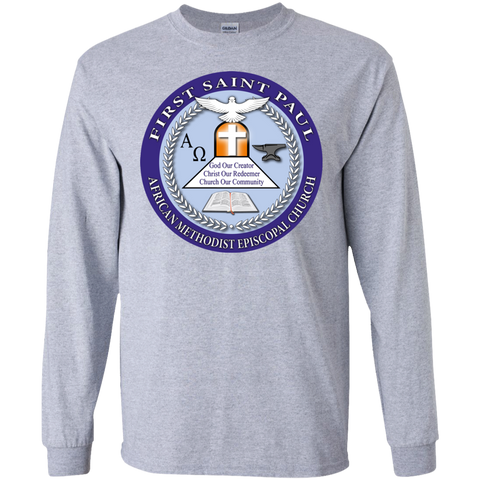 First Saint Paul G240 Gildan LS Ultra Cotton T-Shirt