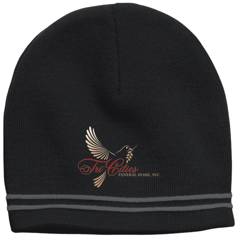 Tri-Cities Funeral Home STC20 Sport-Tek Colorblock Beanie