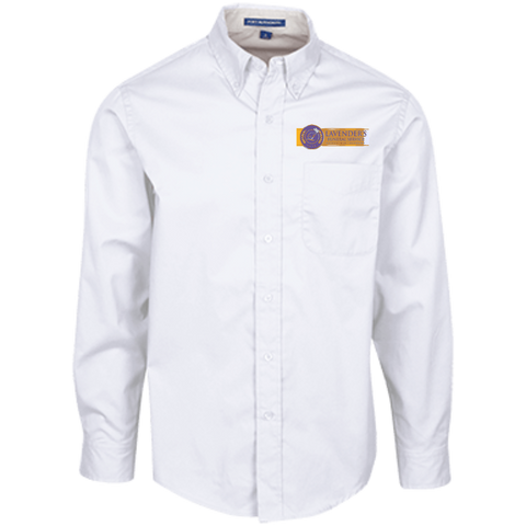 Lavenders Funeral Service S608 Port Authority Men's LS Dress Shirt