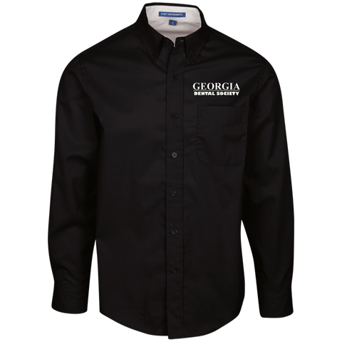 Georgia Dental Society (GDS) S608 Port Authority Men's LS Dress Shirt