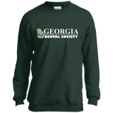 Georgia Dental Society (GDS) PC90Y Port and Co. Youth Crewneck Sweatshirt