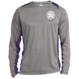 NFD&MA ST361LS Sport-Tek LS Heather Colorblock Poly T-Shirt