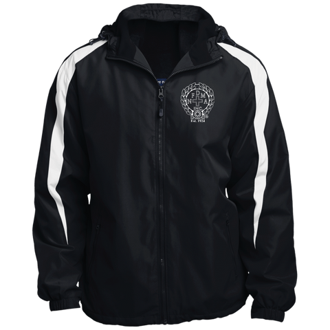 NFD&MA JST81 Sport-Tek Fleece Lined Colorblocked Hooded Jacket