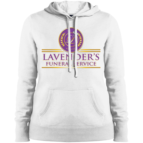 Lavenders Funeral Service LST254 Sport-Tek Ladies' Pullover Hooded Sweatshirt
