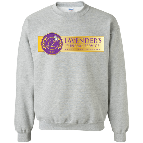 Lavenders Funeral Service G180 Gildan Crewneck Pullover Sweatshirt  8 oz.
