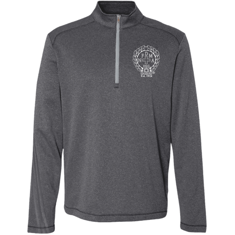 NFD&MA A274 Adidas Men's Terry Heather 1/4 Zip