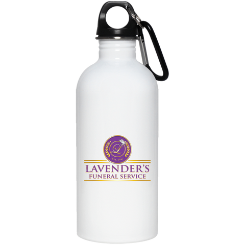 Lavenders Funeral Service 23663 20 oz. Stainless Steel Water Bottle