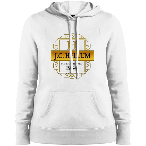 J.C. Hellum Funeral Homes LST254 Sport-Tek Ladies' Pullover Hooded Sweatshirt