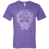 NFD&MA 982 Anvil Men's Printed V-Neck T-Shirt