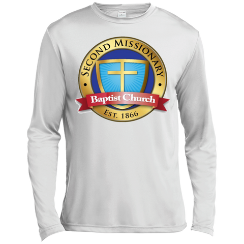 Second Missionary Baptist Church ST350LS Spor-Tek LS Moisture Absorbing T-Shirt