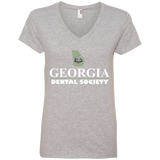 Georgia Dental Society (GDS) 88VL Anvil Ladies' V-Neck T-Shirt