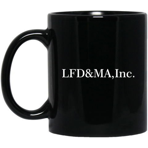LFD&MA BM11OZ 11 oz. Black Mug