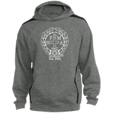 NFD&MA ST265 Sport-Tek Sleeve Stripe Sweatshirt with Jersey Lined Hood