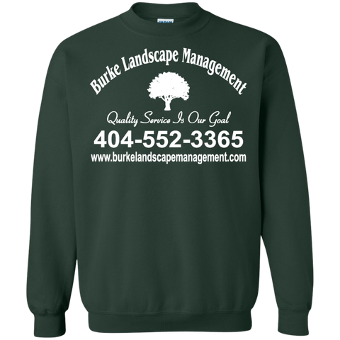 Burke Landscape Management G180 Gildan Crewneck Pullover Sweatshirt  8 oz.