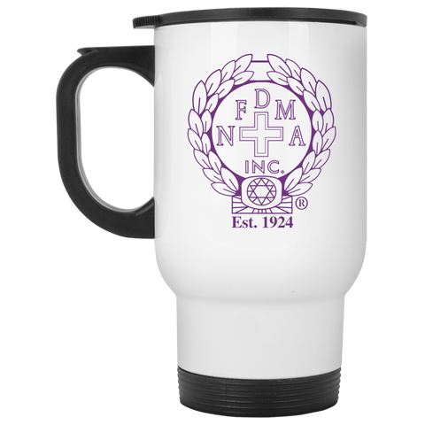 NFD&MA XP8400W White Travel Mug