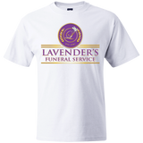 Lavenders Funeral Service 5180 Hanes Beefy T-Shirt