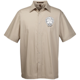 NFD&MA M545 Harriton Men's Snap Closure Short Sleeve Shirt