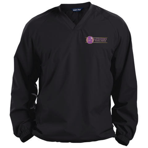 Lavenders Funeral Service JST72 Sport-Tek Pullover V-Neck Windshirt