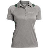 Georgia Dental Society (GDS) LST665 Sport-Tek Ladies' Heather Moisture Wicking Polo