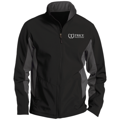 Trice Funeral Home TLJ318 Port Authority Tall Colorblock Soft Shell Jacket