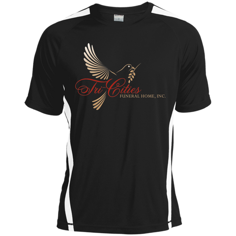 Tri-Cities Funeral Home ST351 Sport-Tek Colorblock Dry Zone Crew