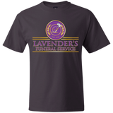 Lavenders Funeral Service 5180 Hanes Beefy T-Shirt