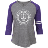 Gate City Bar 229345 Holloway Ladies' Vintage V-Neck T-Shirt