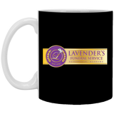Lavenders Funeral Service XP8434 11 oz. White Mug