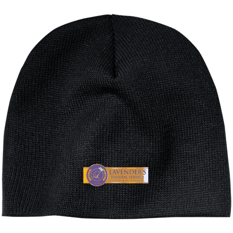 Lavenders Funeral Service CP91 100% Acrylic Beanie