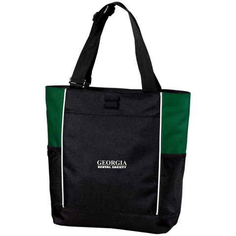 Georgia Dental Society (GDS) B5160 Port Authority Colorblock Zipper Tote Bag
