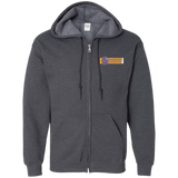 Lavenders Funeral Service G186 Gildan Zip Up Hooded Sweatshirt