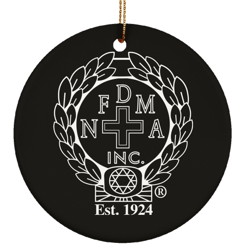 NFD&MA SUBORNC Ceramic Circle Ornament
